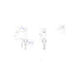 PIPA ZA UMIVALNIK INTER CERAMIC VENICE GUN SIVA