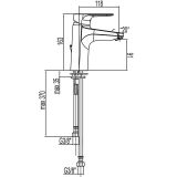 PIPA ZA UMIVALNIK UNITAS INFINITY ECO
