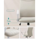 PISALNI STOL SONGMICS OBN034K01 ERGONOMSKI BEŽ