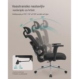 PISALNI STOL SONGMICS OBN070B01 ERGONOMSKI