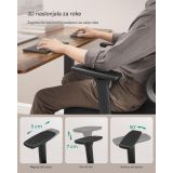 PISALNI STOL SONGMICS OBN070B01 ERGONOMSKI