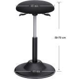 PISALNI STOL SONGMICS VIŠINSKO NASTAVLJIV OSC01BK