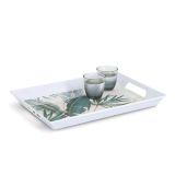 PLADENJ MELAMIN, "PALMOVI LISTI"  50X35X5 CM