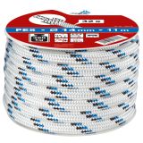 VEČNAMENSKA VRV DÖRNER + HELMER 14 MM VRV POLIESTER BELA S ČRN./MODR. SL. 11M