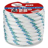 VEČNAMENSKA VRV DÖRNER + HELMER VRV POLIESTER BELA-ZELENA/MODRA 12MM 9M