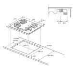 PLINSKA KUHALNA PLOŠČA CANDY CVFG6BF4PB