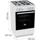 PLINSKI ŠTEDILNIK GORENJE GG5A12WH