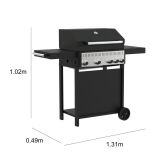 PLINSKI ŽAR C500 4+1G 125X49X104