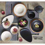 PLITVI KROŽNIK TOGNANA 26 CM TATAMI CREMA