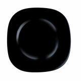 PLITVI KROŽNIK 27 CM CARINE ČRN