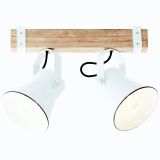 NADGRADNA STROP. SVETILKA PLOW MAX.2X10W, E27, BELA