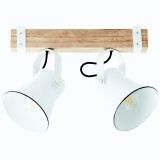 NADGRADNA STROP. SVETILKA PLOW MAX.2X10W, E27, BELA