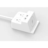 PODALJŠEK- PRENAP.ZAŠČITA WELL EXTS-2S2M-USBC3W, 2XUSB 1XUSB-C, 2X VTIČNICA