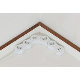 PODALJŠEK- PRENAP.ZAŠČITA WELL EXTSR-5S3M-USB 2XUSB, 5X VTIČNICA