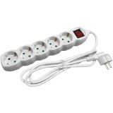 PODALJŠEK S STIKALOM ENTAC 5 SCHUKO VTIČNIC 3M BEL
