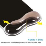 PODLOGA ZA MIŠKO KENSINGTON GEL ČRNA 62399