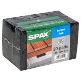 DODATEK ZA TERASO SPAX PODLOGE ZA TERASE V ZAVITKU 20 KOS