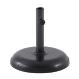 PODSTAVEK ZA SENČNIK OKROGLO 16KG D38 T.SIVA BETON, JEKLO