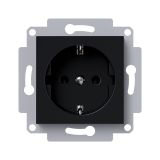 PODOMETNA VTIČNICA ART VARNOSTNA Z ZAŠČITO ČRNA, BOK