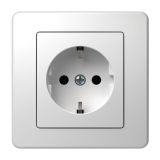 PODOMETNA VTIČNICA EKONOMIK VARNOSTNA BELA, VIJAČNA