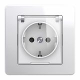 PODOMETNA VTIČNICA EKONOMIK VARNOSTNA S PROZOR.POKROV BELA, BREZVIJAČNA