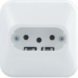 PODOMETNA VTIČNICA ELEKTROMATERIAL 5 POLNA TRIFAZNA BELA