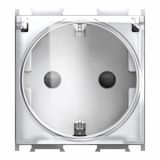 PODOMETNA VTIČNICA MODUL VARNOSTNA S PROZOR.POKROV BELA, VIJAČNA, 2M, BOK