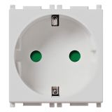 PODOMETNA VTIČNICA PLANA VARNOSTNA SREBRNA, VIJAČNA