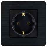 PODOMETNA VTIČNICA VILIS VARNOSTNA, ČRNA