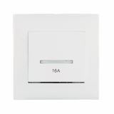 PODOMETNO STIKALO BIVA DVOPOLNO 16A BELO