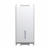 PODOMETNO STIKALO MODUL DVOPOLNO 16AX BELO, IN, 1M, BREZ TLIVKE