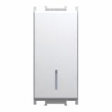 PODOMETNO STIKALO MODUL DVOPOLNO 16AX BELO, IN, 1M, BREZ TLIVKE