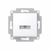 PODOMETNO TIPKALO ART NAVADNO 10A, BOK BELO, ZVONEC, S TLIVKO