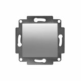 PODOMETNO TIPKALO ART NAVADNO 10A, BOK SREBRNO, LUČ, S TLIVKO