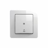 PODOMETNO TIPKALO EKONOMIK NAVADNO 10A, TI 50 BELO, ZVONEC, S TLIVKO