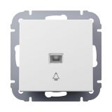 PODOMETNO TIPKALO I700 ZVONEC 10A BELO S TLIVKO