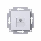 PODOMETNO TIPKALO MIKRO NAVADNO 10A BELO, LUČ, S TLIVKO