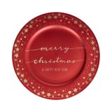 PODSTAVEK TOGNANA 33 CM MERRY BRIGHT ZA KROŽNIK RDEČE BARVE