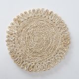 POGRINJEK BOLTZE BEŽ, IZ KORUZNIH LISTOV FI 37 CM