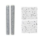 POGRINJEK DECORIS TKANINA PE, SREBRNA 200X35 CM