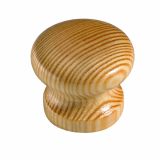 POHIŠTVEN GUMB HETTICH DIY, FI 35X29 MM, LESEN, LAKIRAN BOR