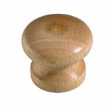 POHIŠTVEN GUMB HETTICH DIY, FI 35X29 MM, LESEN, LAKIRANA BUKEV