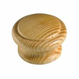 POHIŠTVEN GUMB HETTICH DIY, FI 44X29 MM, LESEN, LAKIRAN BOR