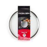 POKROVKA ROSMARINO Z JEKLOM CUCINA NERA 24CM