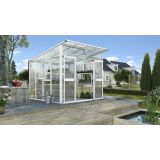 POLIKARBONATNI RASTLINJAK VITAVIA APHRODITE 7800 VP10MM BELA 2.7X3M