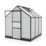 POLIKARBONATNI RASTLINJAK VITAVIA APOLLO 3800 VP4MM 2X2M ČRNA