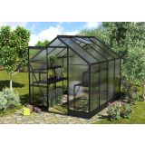 POLIKARBONATNI RASTLINJAK VITAVIA APOLLO 5000 VP6MM 2X2.6M ČRNA