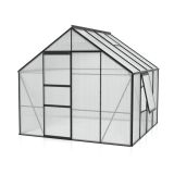 POLIKARBONATNI RASTLINJAK VITAVIA MERIDIAN 1 6700 VP4MM ČRNA 2.6X2.6M