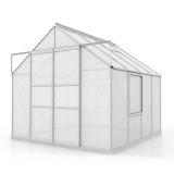 POLIKARBONATNI RASTLINJAK VITAVIA MERIDIAN 2 6700 VP6MM ALU 2.6X2.6M