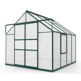 POLIKARBONATNI RASTLINJAK VITAVIA MERIDIAN 2 6700 VP6MM SMARAGDNA 2.6X2.6M